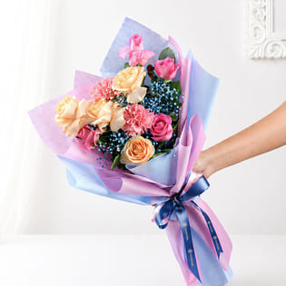 Petals Painted In Fantasy