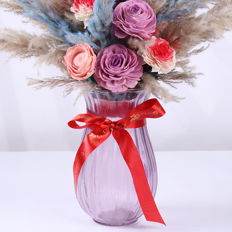Phoenix Fire In Dried Meadow Vase