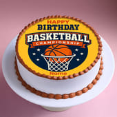 Basketball Champ Birthday Cake