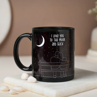 Front view of Personalised Photo Coffee Mug