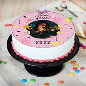 Picture Cake For New Year 