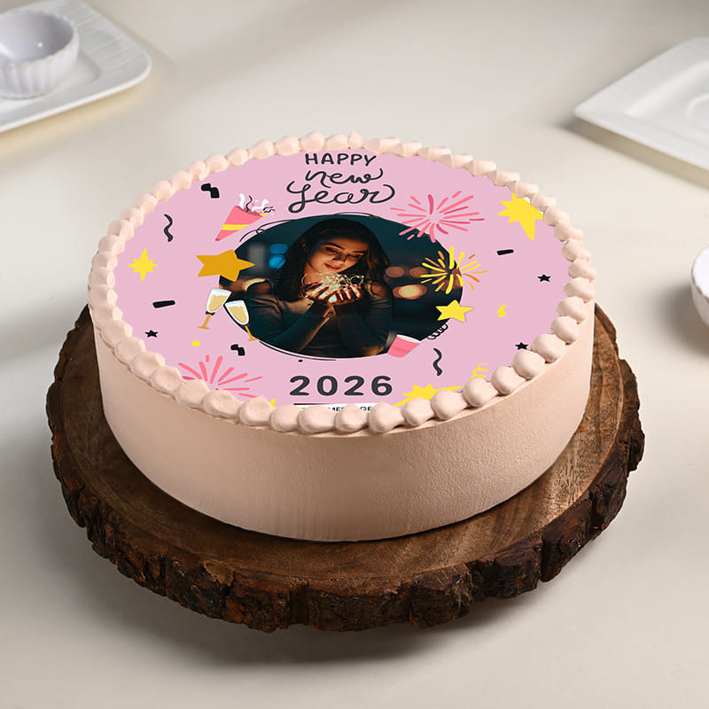 Picture Cake For New Year 