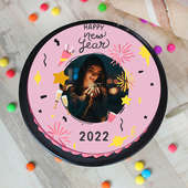 Photo Cake For New Year 2022