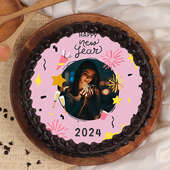 New Year Picture Cake 