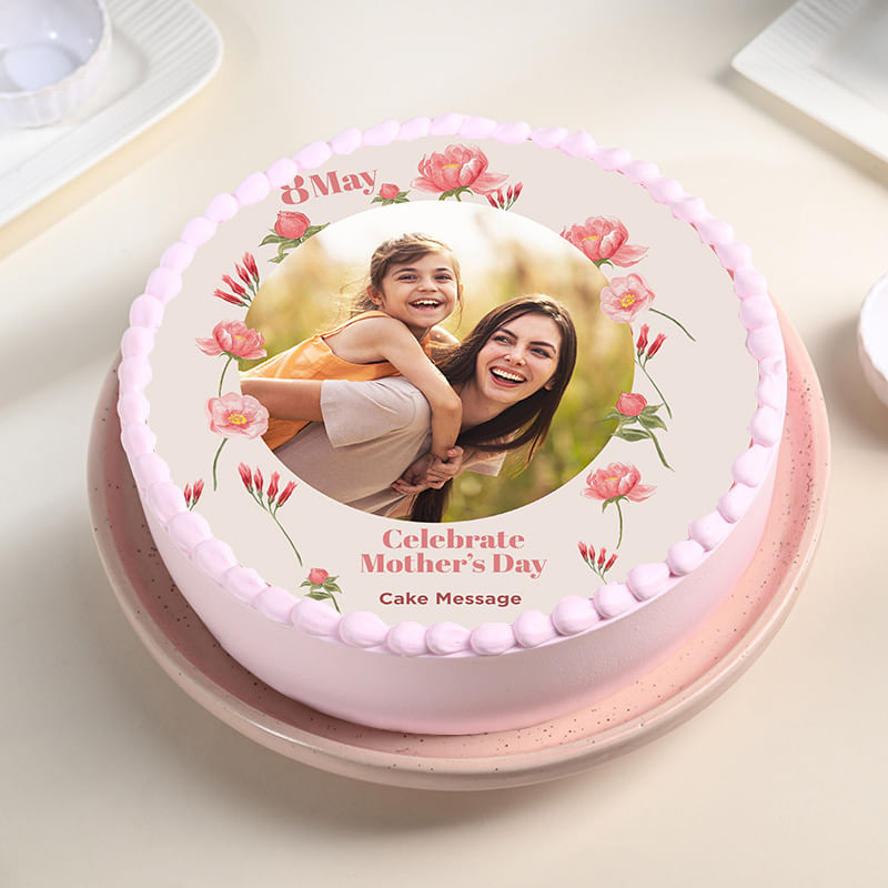 Order Mothers Day Photo Cake Online