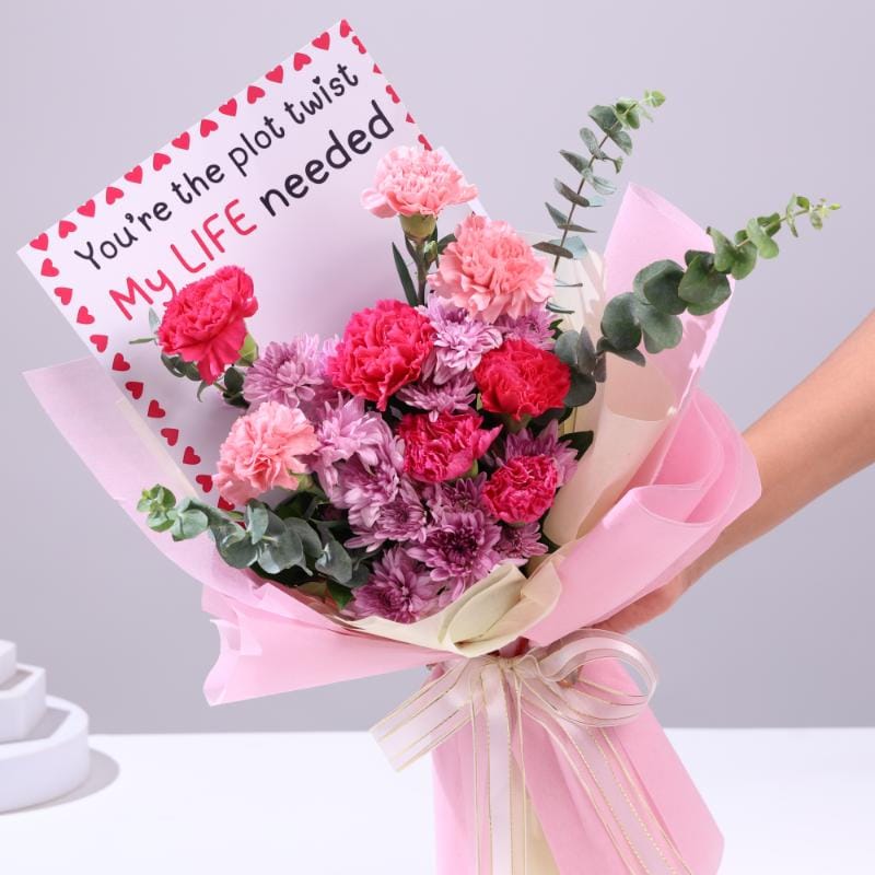 Pink Blossom Romance Bouquet