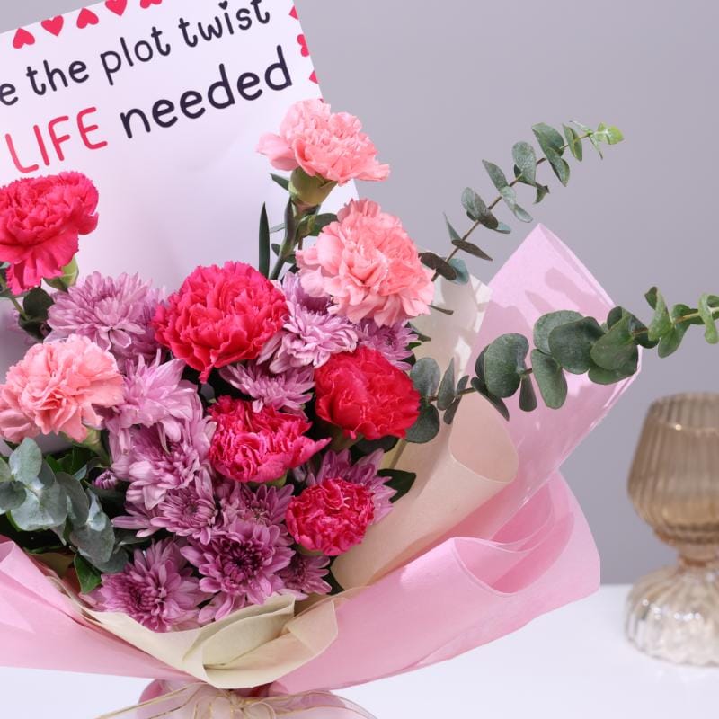 Pink Blossom Romance Bouquet