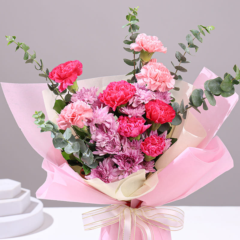Pink Blossom Romance Bouquet