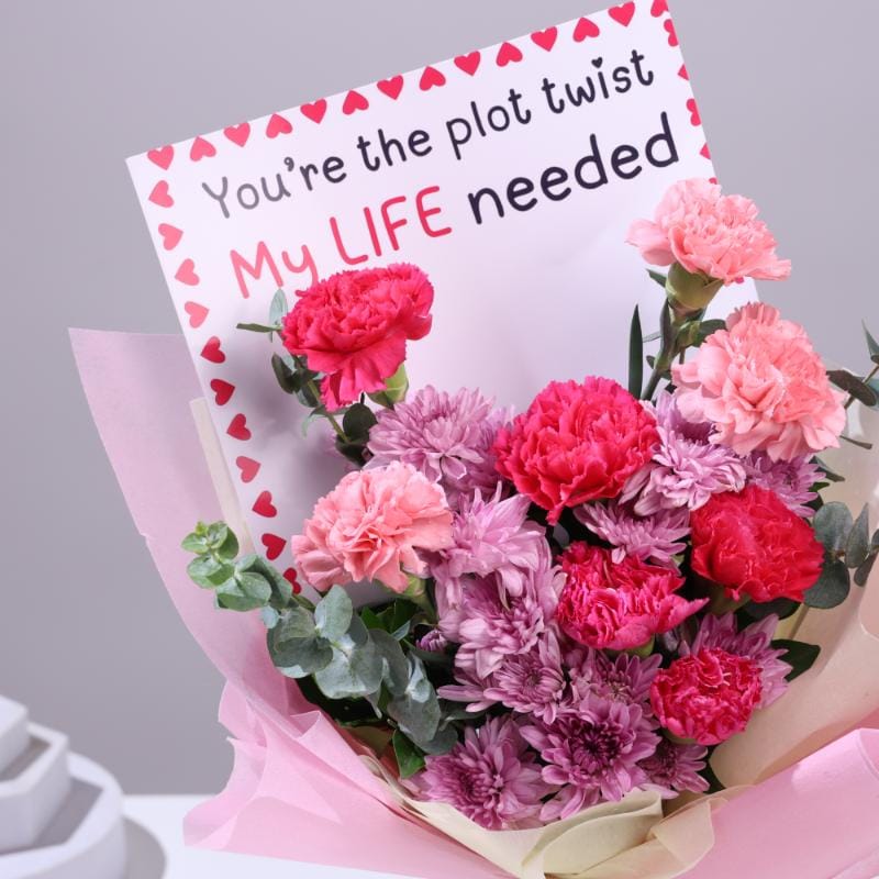 Pink Blossom Romance Bouquet