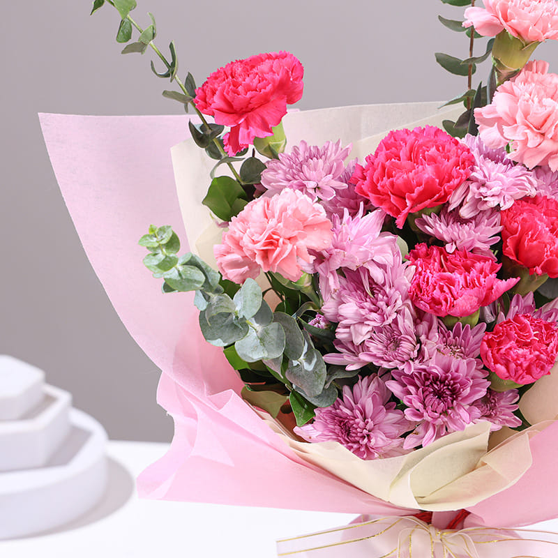Pink Blossom Romance Bouquet