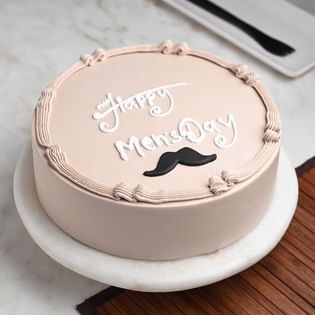 Pink Mens Day Theme Cake