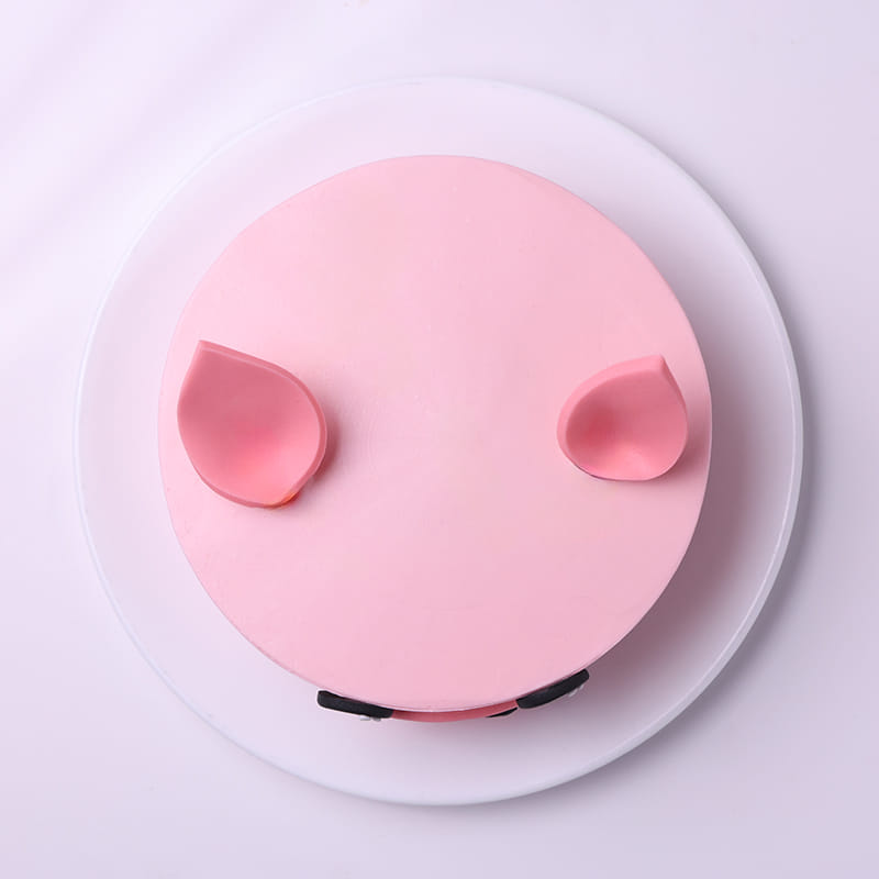 Pink Piggy Face Cake