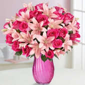 Pinky Floral Arrangement