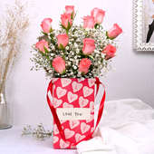 Pinky Promise Rose Bouquet - Valentine Gifts