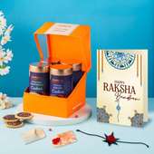 Plantable Rakhi N Cookies Hamper