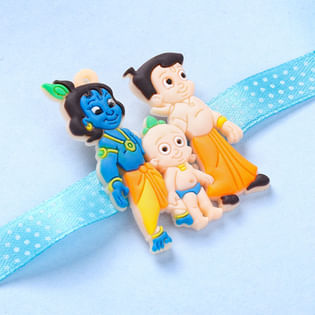Playful Chhota Bheem Kids Rakhi