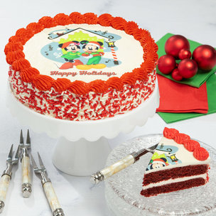 Christmas Theme Cake in USA