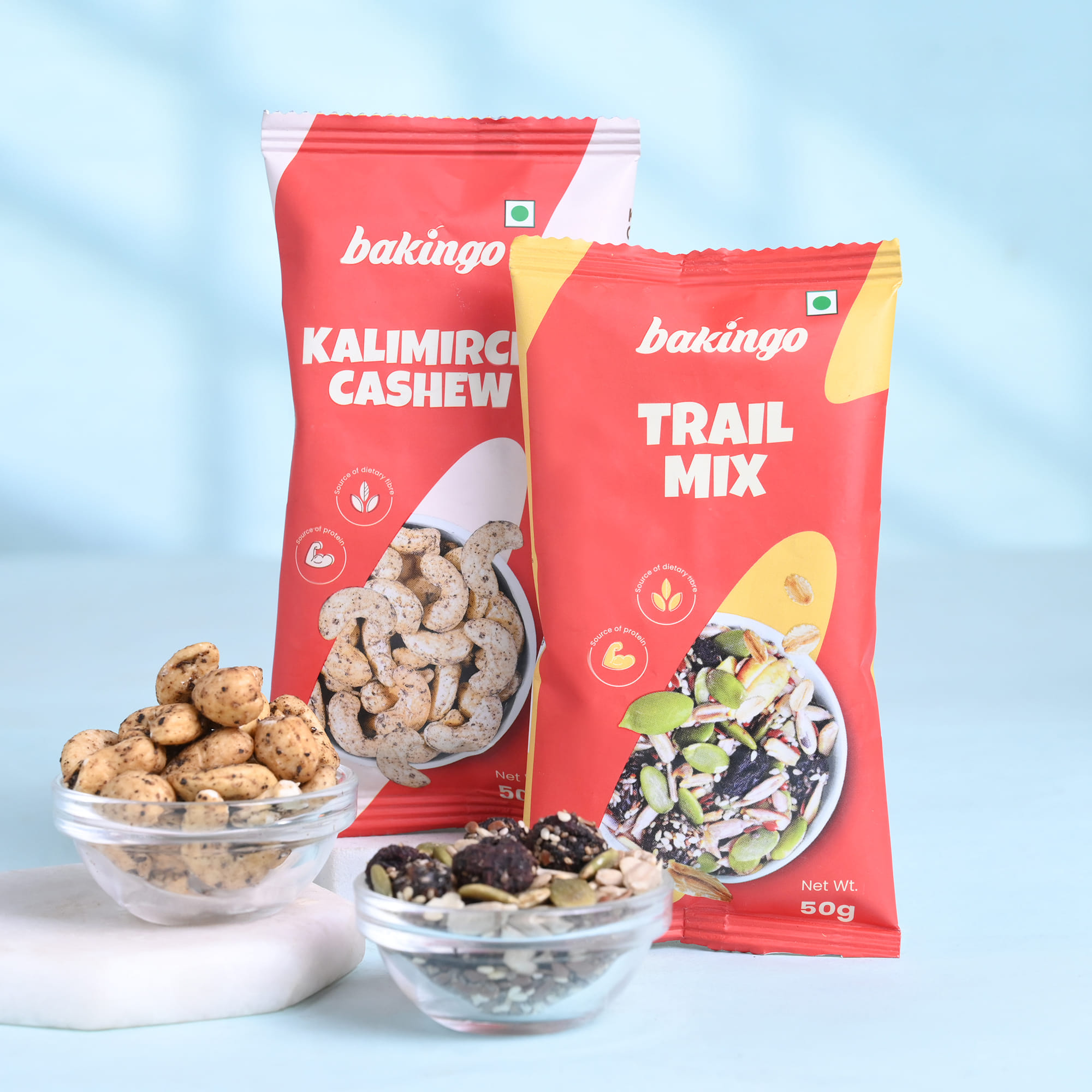 Playful Mickey Rakhi And Nutty Treats