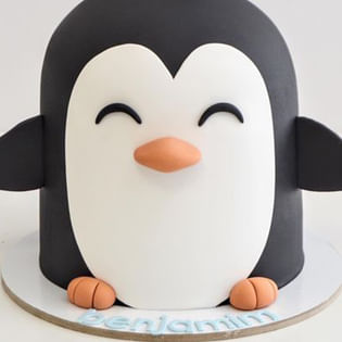 Buy Playful Penguin Cake