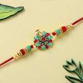 Pleasing Peacock Rakhi online