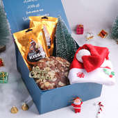 Plum Cake Chocolates Tree N Cap Christmas Hamper