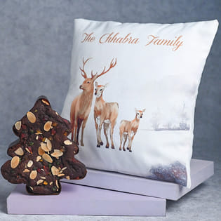 Plum Cake n Cushion Combo