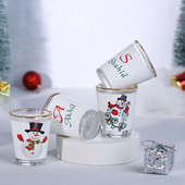 Buy Christmas Theme Short Glasses