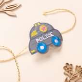 Police Car Light Rakhi