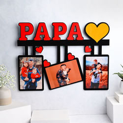 Precious Memories Personalised Wall Frame for Papa