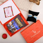 Premium FA Rakhi Box - Bracelet Rakhi With Floweraura Box