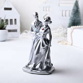 Buy Premium Silver Couple Figurine