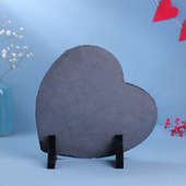 Back Side of Love N Heart Personalised photo frame