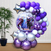 Pretty Frozen Balloon Bouquet
