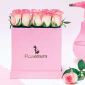 Pretty Pink Rose Box