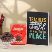 Printed Diary N Cookie Combo For Teachers