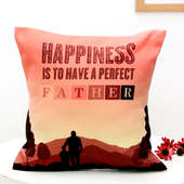 Printed Fathers Day Cushion