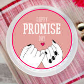 Promise Day Poster Cake