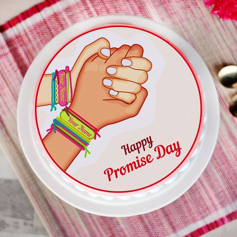 Photo cake for promise day