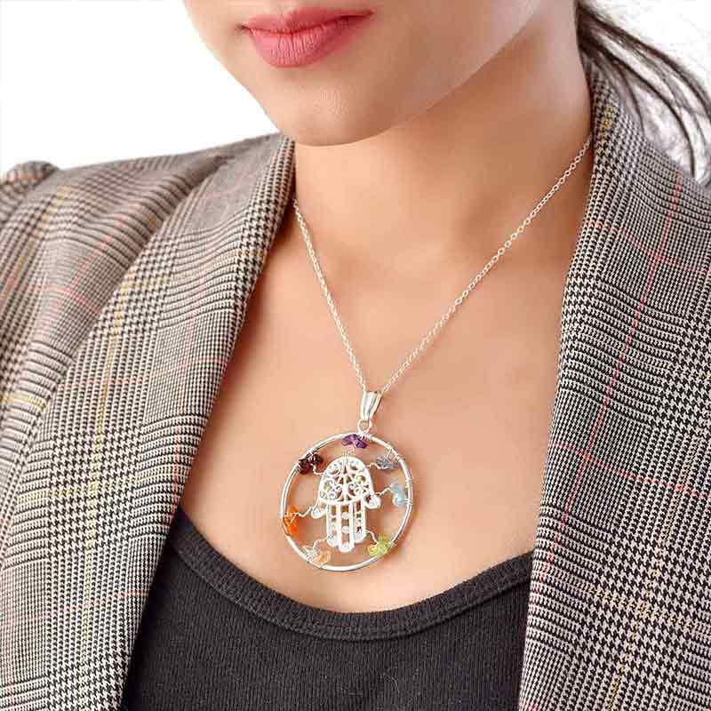 Prosperous Stone Pendant:Jewellary gifts for wife