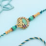 Blue Trishul Om Rakhi