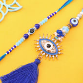 Dazzling Evil Eye Bhaiya Bhabhi Rakhis