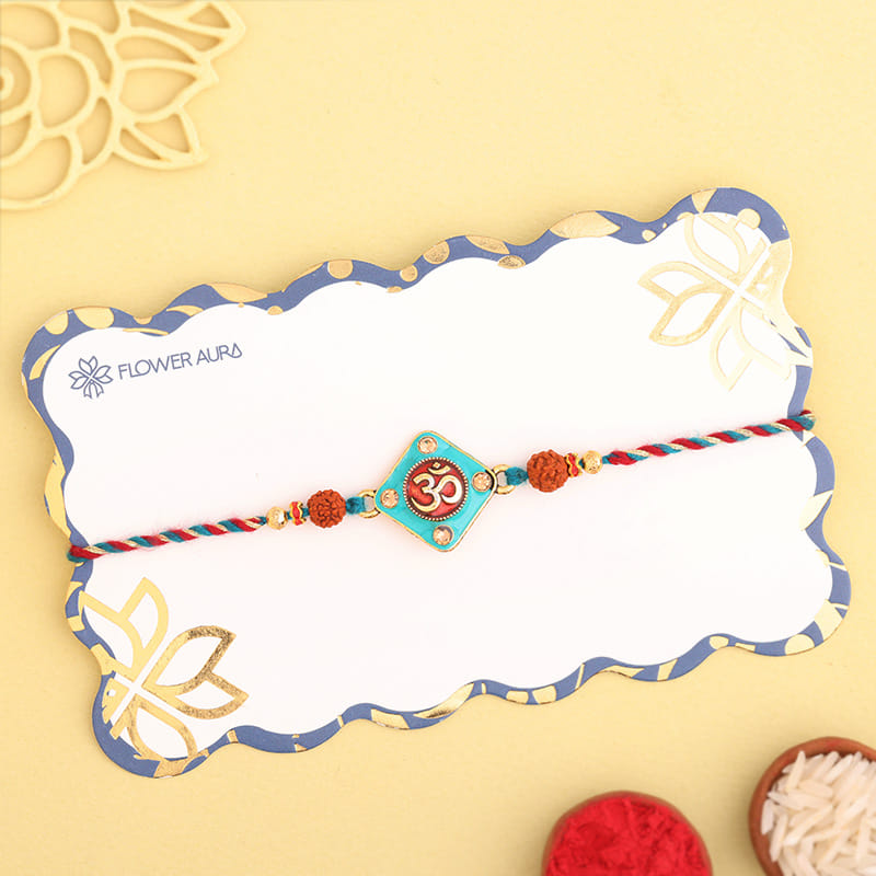 Sacred Square Om Rakhi