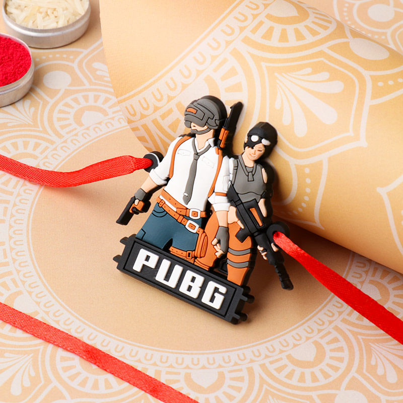 Pubg Theme Rakhi- Rakhi Gifts for kids