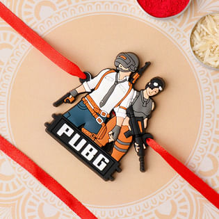 Pubg Theme Rakhi- Rakhi Gifts for kids