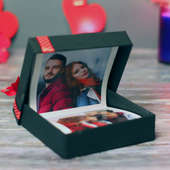 Pull Me Up Zigzag Love Personalised Photo Frame 