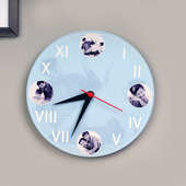 Punctual Dad Personalised Wall Clock