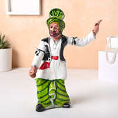 Punjabi Man Dancing Table Showpiece