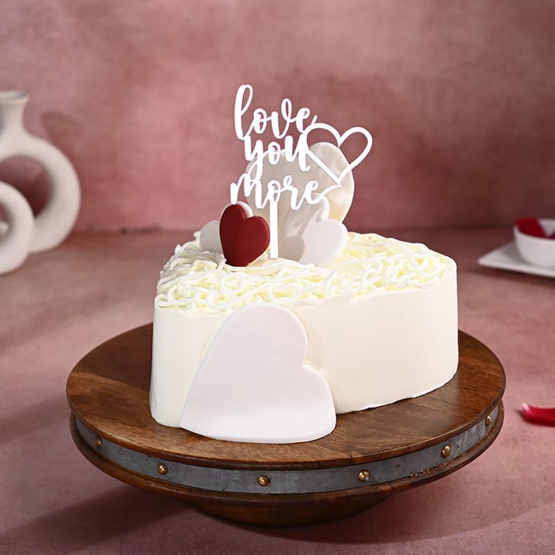 Pure Heart Charm Cake