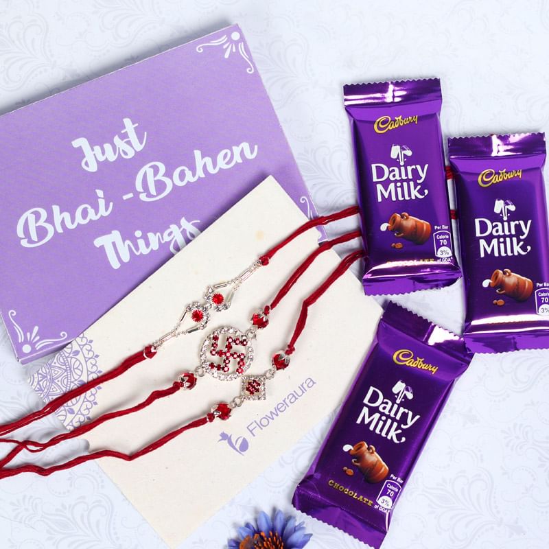 Purple Love Rakhi