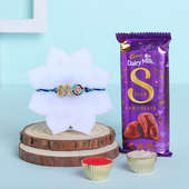 Quirky Bro Rakhi With Dairy Milk Silk